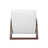 LABEL51 Fauteuil Viggo - Naturel - Boucle - Walnoot onderstel - Afbeelding 5