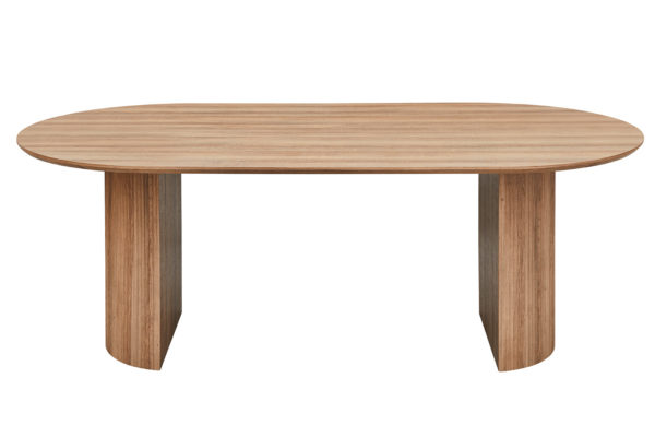 UITVERKOOP - Tafel 'Lagos' 220 cm Ovaal Decor Oude eik - Afbeelding 3