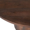 Tafel 'Tommy' 130 cm Rond Mango hout Bruin - Afbeelding 6