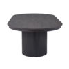 Uitschuifbare tafel 'Lagos' 180-220 cm Ovaal Decor Donkerbruin - Afbeelding 10