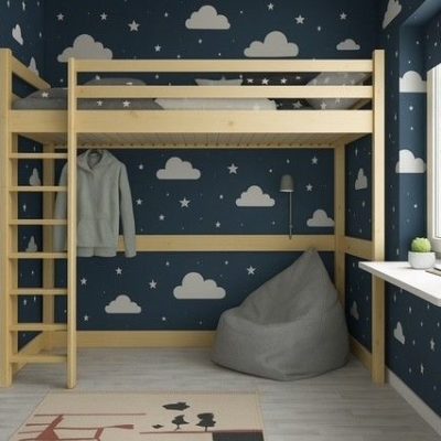 Hoogslaper Clouds 1 persoons