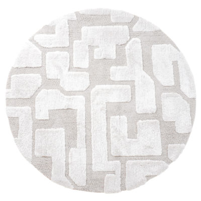 Vloerkleed Liana Creme 160cm rond