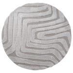 Vloerkleed Lima Beige 160cm rond