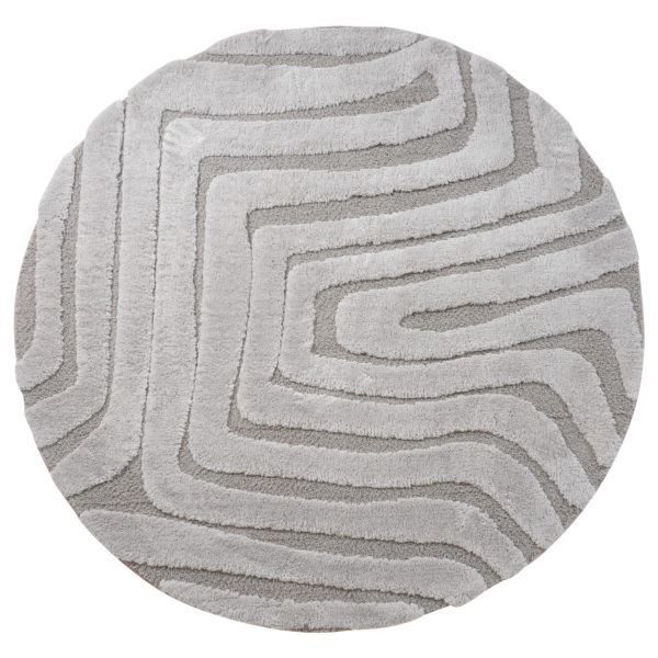 Vloerkleed Lima Beige 160cm rond