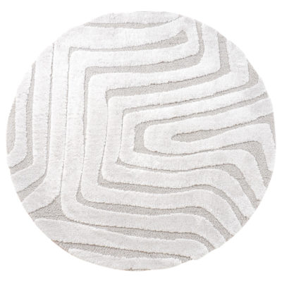 Vloerkleed Lima Creme 160cm rond