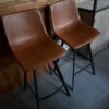 OUTLET! Barstoel PU Bruin - Afbeelding 2