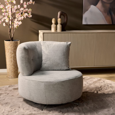 Fauteuil Fien | Lichtgrijs