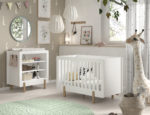 SMILE babybed met commode en verzorgingskussen.