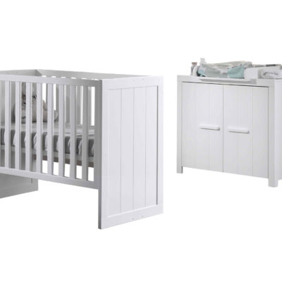 ERIK babybed met commode en verzorgingstafel