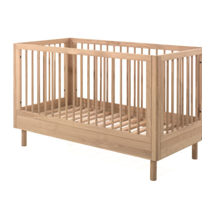 FORREST BABYBED 70x140cm + OMBOUW TODDLER EIK