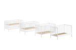 DINO PEUTERBED 70x140 CM WIT