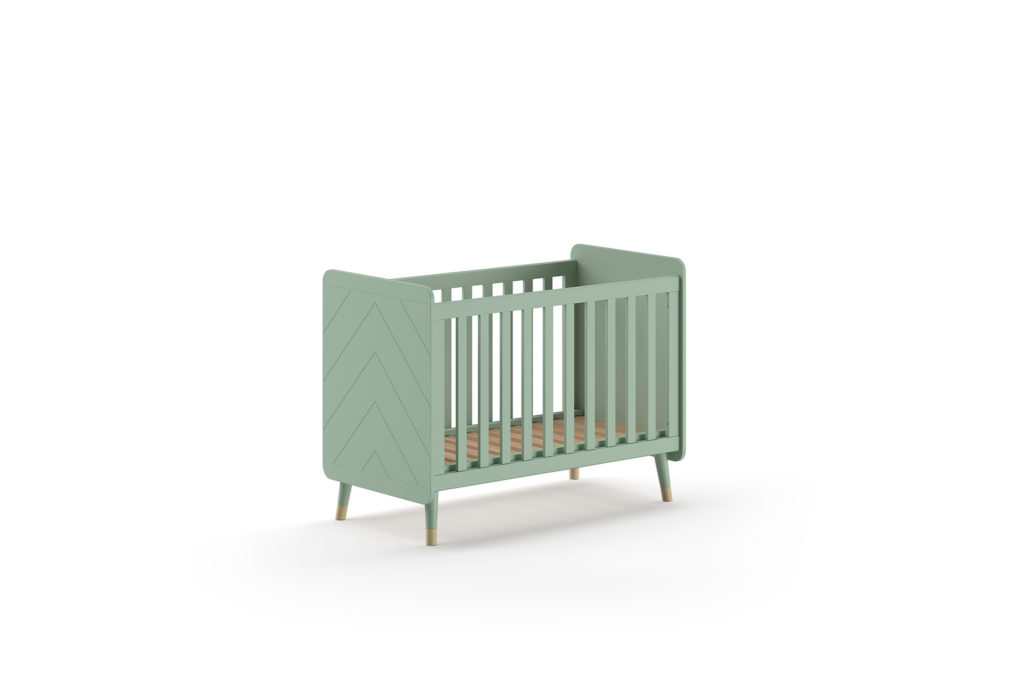 BILLY BABYBED 60x120CM OLIJFGROEN