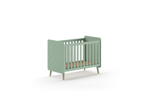 BILLY BABYBED 60x120CM OLIJFGROEN