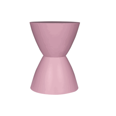 Bijzettafel Abbey | Roze