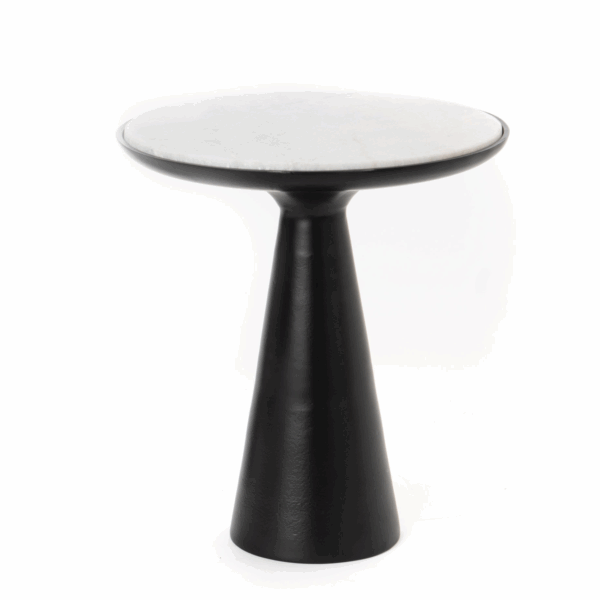 Bijzettafel Essy | Zwart | 38 cm