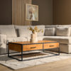 Salontafel Denver | Mangohout | 130x70 cm