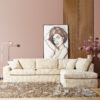 MySofa hoekbank Teddy | 5 jaar garantie | 2,5 zits + Divan Rechts