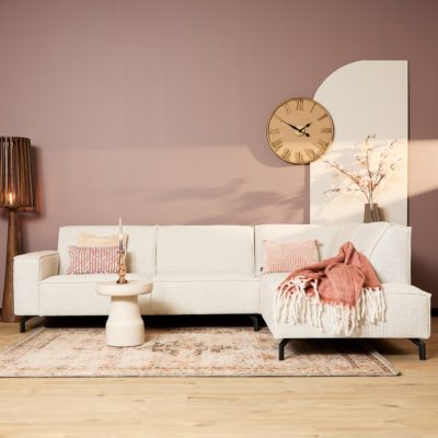 MySofa Floris | 2,5 zits + Divan Rechts | Beige | Baltimore