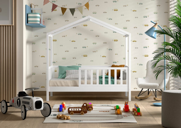 DALLAS JUNIOR BED 70x140 WIT - Afbeelding 2