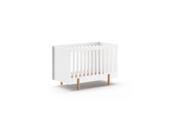 SMILE babybed met commode en verzorgingskussen. - Afbeelding 2