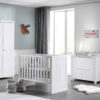 ERIK babybed met commode, verschoningstafel en tweedeurskast - Afbeelding 2