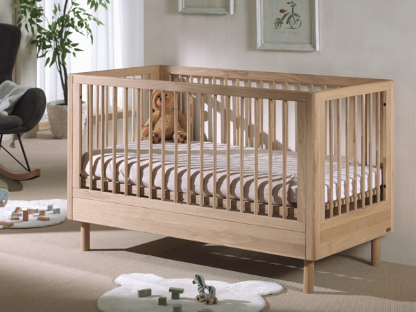 FORREST BABYBED 70x140cm + OMBOUW TODDLER EIK - Afbeelding 2
