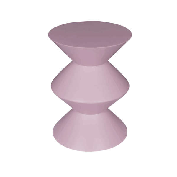 Bijzettafel Abel | Roze - Afbeelding 2