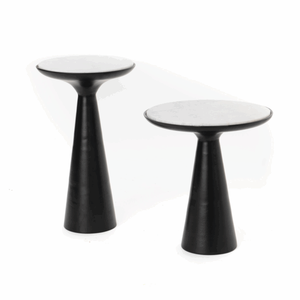 Bijzettafel Essy | Zwart | 38 cm - Afbeelding 2