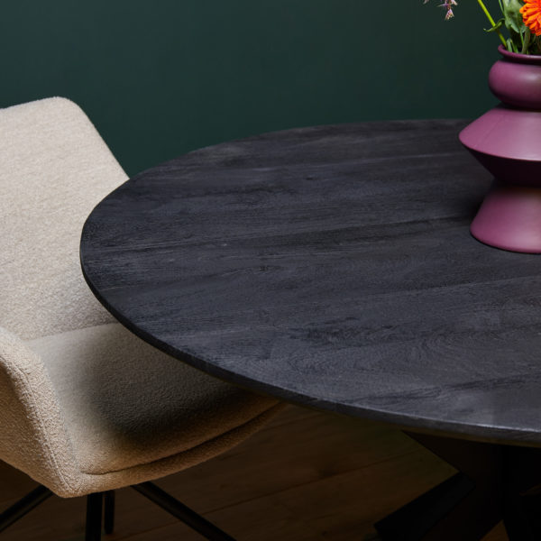 Eetkamertafel New York | Rond | 110 cm - Afbeelding 2