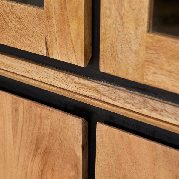 Vitrinekast RichWood | 160 cm - Afbeelding 2