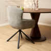 Eetkamerstoel Hanna | Ash Grey | Met armleuning - Afbeelding 2