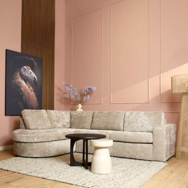 MySofa Alma | Beige | Divan Links + 2,5 zits | 5 jaar garantie - Afbeelding 2