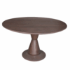 Eettafel Lima Walnut | 150 cm | Rond - Afbeelding 2