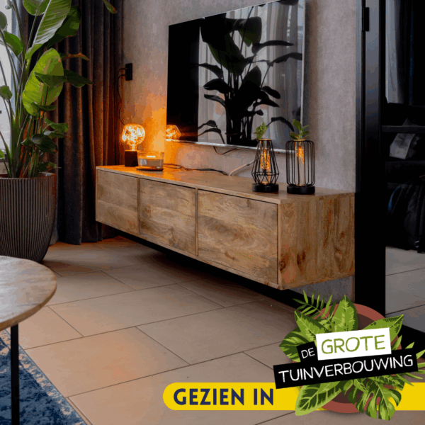 Zwevend tv meubel Vision | 160 cm - Afbeelding 2
