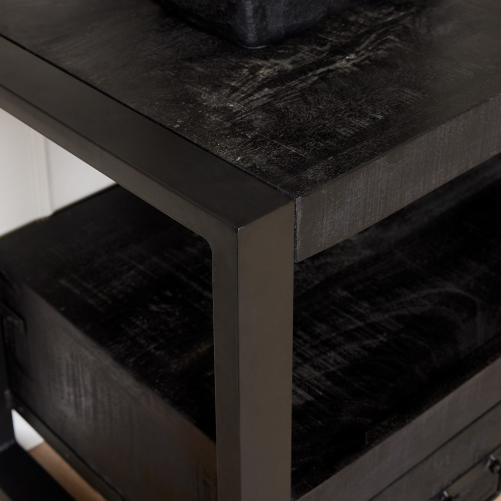 Tv meubel Boaz Black | 180 cm - Afbeelding 2