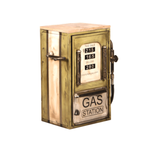 Vintage Gas Station | Sidetable - Afbeelding 2