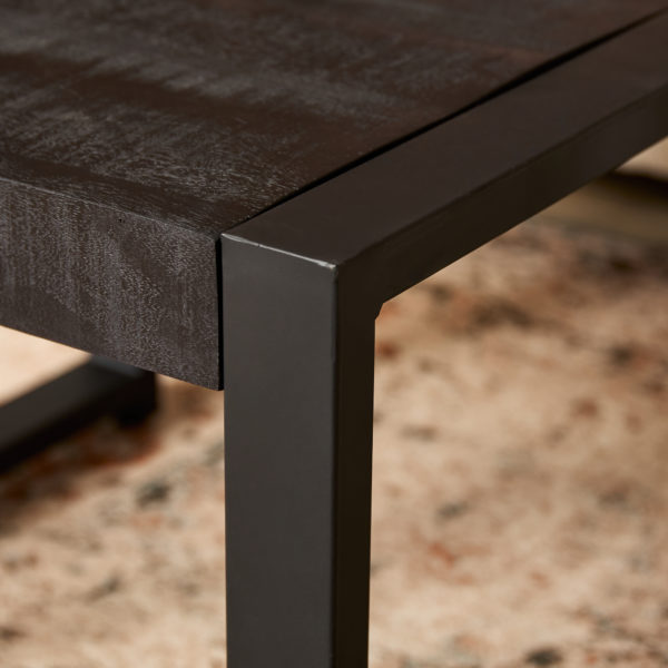 Bijzettafel Boaz Black | 60 cm - Afbeelding 2