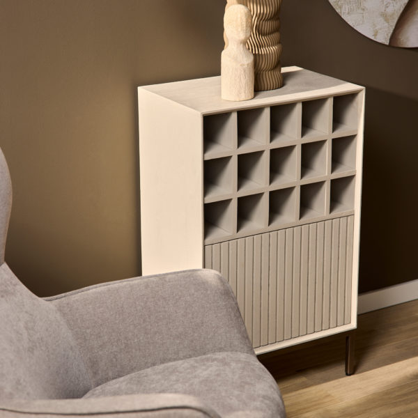 Wijnkast Madison Sand | 55 cm - Afbeelding 2