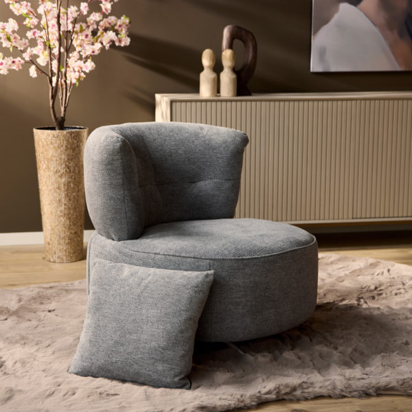 Fauteuil Fien | Grijs - Afbeelding 2