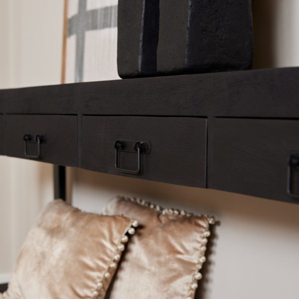 Sidetable Boaz Black | 180 cm - Afbeelding 2