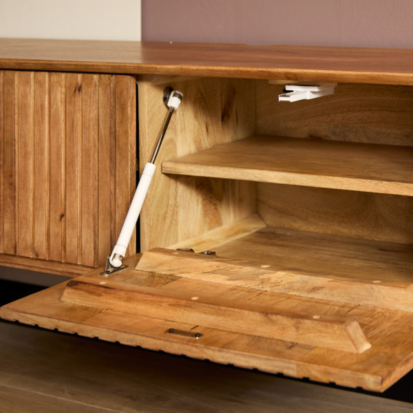 Zwevend tv meubel Madison Naturel | 200 cm - Afbeelding 2