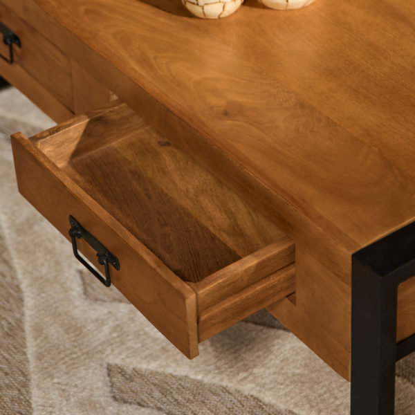 Salontafel Boaz met 2 lades | 120 cm - Afbeelding 2