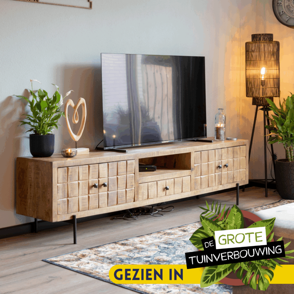 Tv meubel Brandy | 220 cm - Afbeelding 2