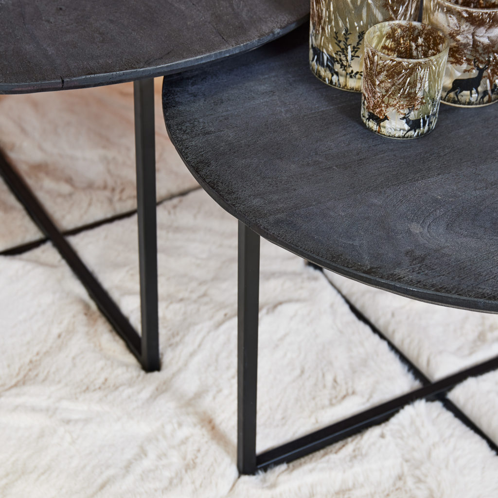 Salontafel Arlington | Set van 2 Black - Afbeelding 2