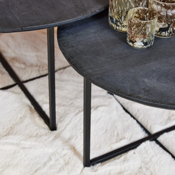 Salontafel Arlington | Set van 2 Black - Afbeelding 2