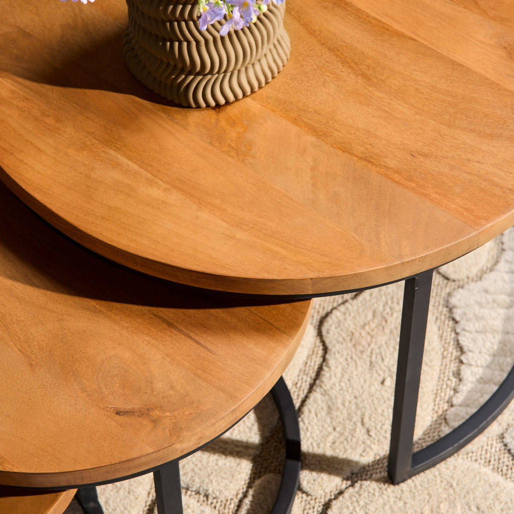 Salontafel Denver | Set van 3 | Rond - Afbeelding 2