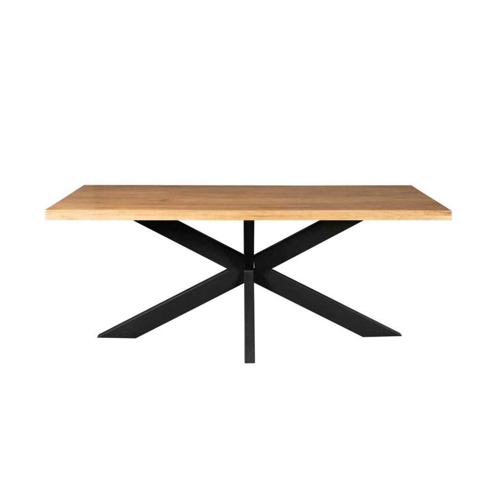 Eetkamertafel Denver | Rechthoek matrixpoot | 220 cm - Afbeelding 2