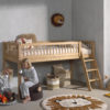 FORREST eiken halfhoogslaper met textielset. - Afbeelding 11