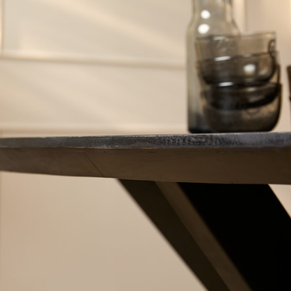 Eettafel Brandy Black | 240 cm | Ovaal - Afbeelding 12
