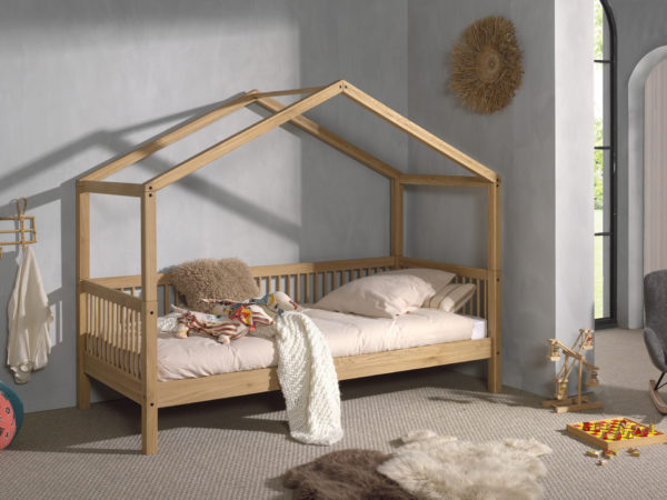 FORREST huisbed in eik met rolbed en textielset. - Afbeelding 12